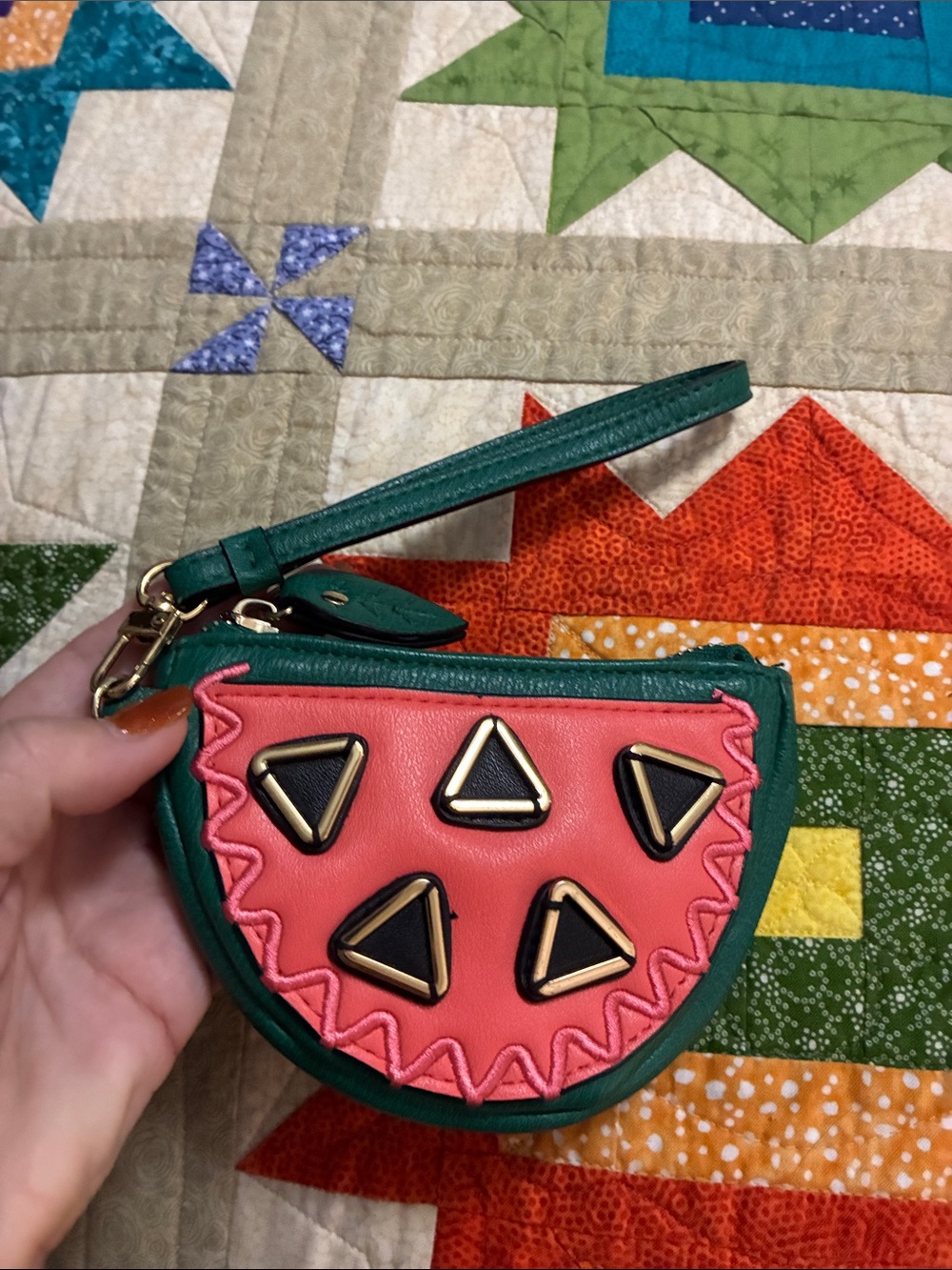 Neiman Marcus Small wristlet, money holder